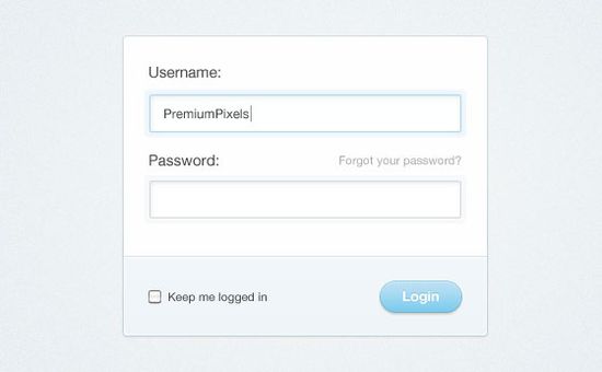 Elegant Login Form