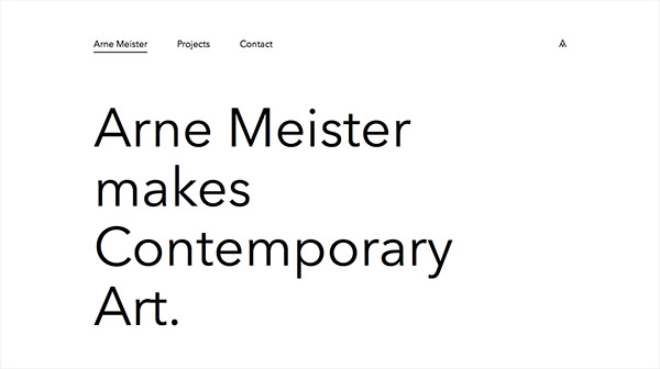 Arne Meister Contemporary Art