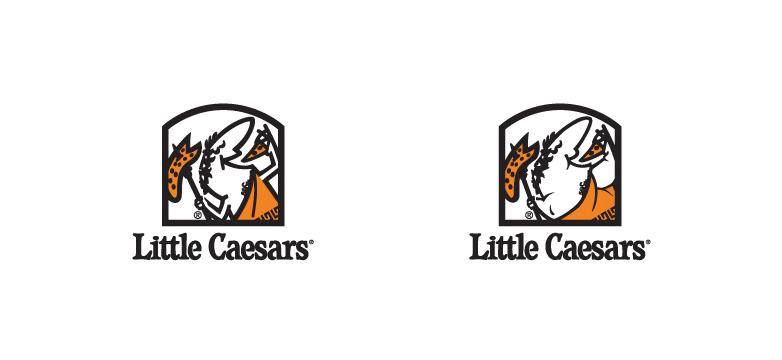 Sự thật về các hãng fast food qua một loạt logo 'chế' hài hước Little Ceaser's Fat Logo