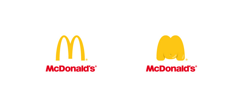 McDonald's Fat Logo