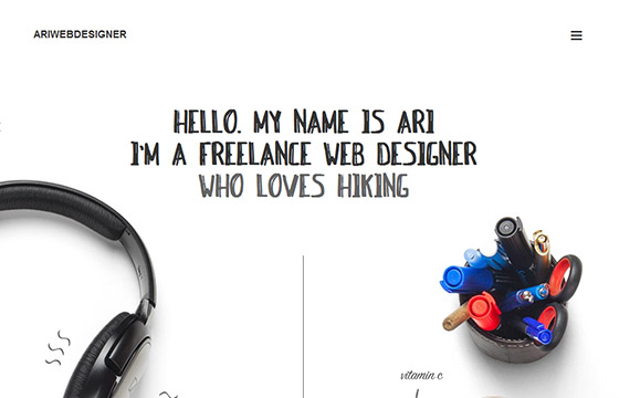 Fresh Creative Single Page Website Design