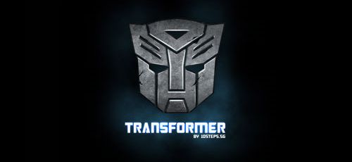 Making of Metallic Transformers Logo