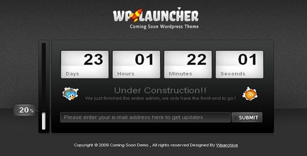 thiet ke web under construction wordpress Free 