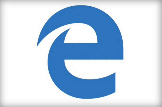 microsoft edge thiet ke logo