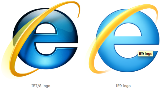 Microsoft tiết lộ thiết kế logo mới cho phiên bản trình duyệt sắp ra mắt IE 789 thiet ke logo