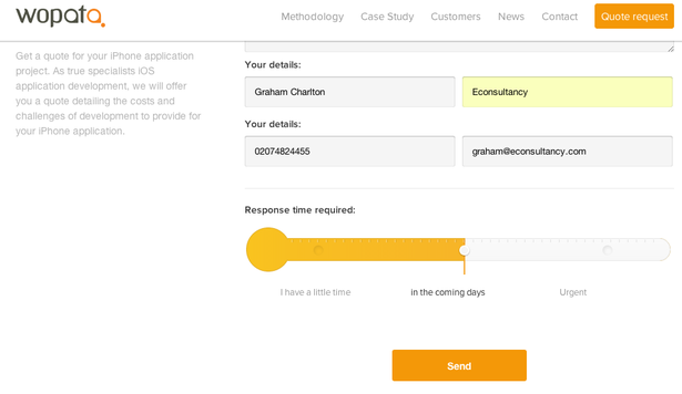 thiet ke web form wopata