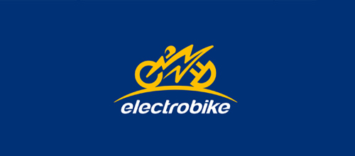 thiet ke logo xe dap Electrobike logo