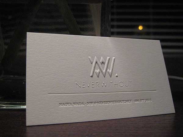 inkless-letterpress thiet ke business card 