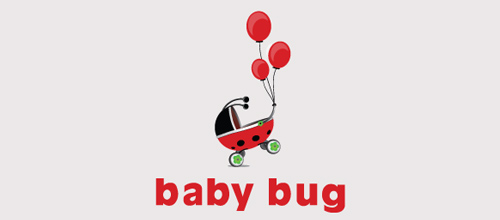 Baby Bug thiet ke logo