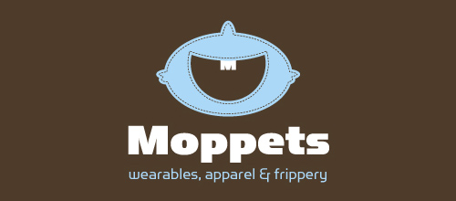 Moppets thiet ke logo