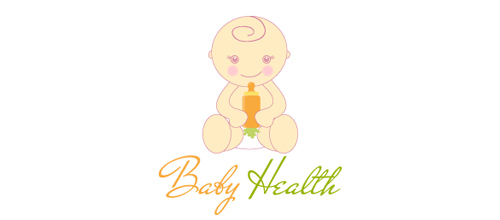 Baby Health thiet ke logo