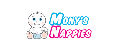 Mony's Nappies thiet ke logo