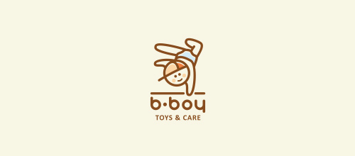 B-boy thiet ke logo