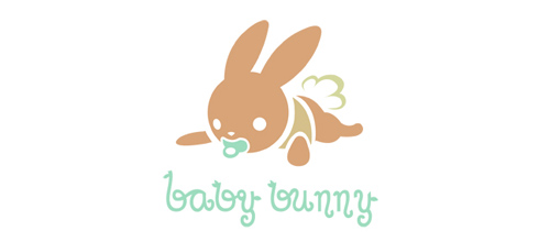 Baby Bunny thiet ke logo