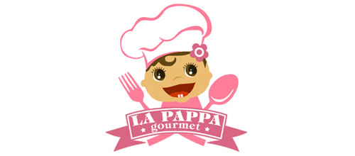 la pappa thiet ke logo