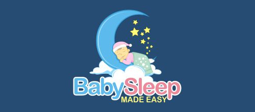 Baby Sleep thiet ke logo