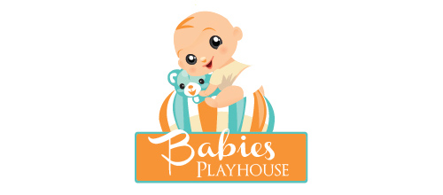 Babies Playhouse thiet ke logo