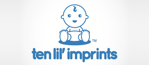 Ten Lil Imprints Logo thiet ke logo