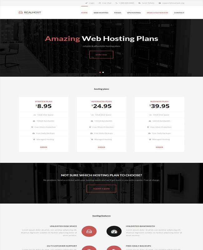 RealHost - thiet ke website IT