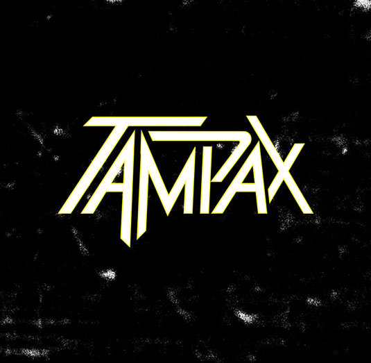 tampax thiet ke logo typography