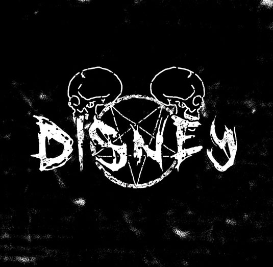 Cùng đến với những mẫu Typography logo đậm chất Heavy metal disney thiet ke logo typography
