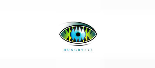 Hungry Eye thiet ke logo