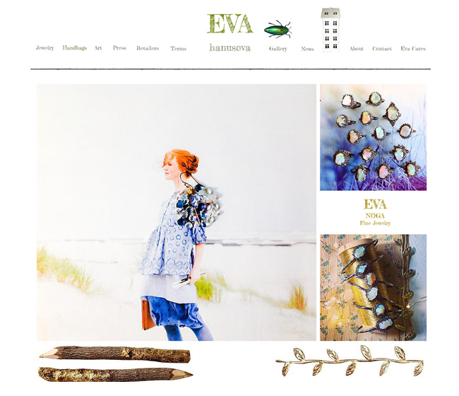 Eva Hanusova thiet ke website ban hang 