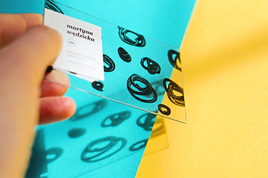 Thêm một cách làm business card handmade siêu độc đáo Martyna Wędzicka thiet ke bo nhan dien thuong hieu sang tao