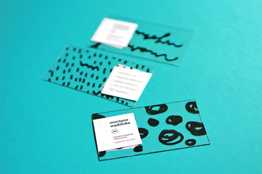 Thêm một cách làm business card handmade siêu độc đáo Martyna Wędzicka thiet ke bo nhan dien thuong hieu sang tao