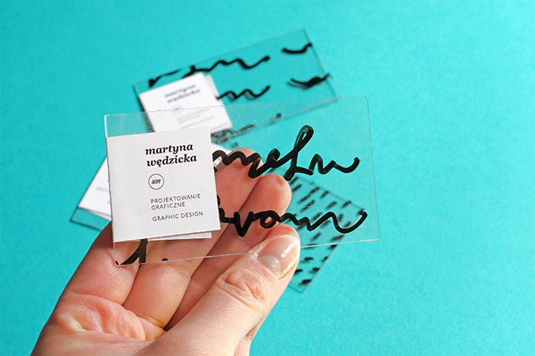 Thêm một cách làm business card handmade siêu độc đáo Martyna Wędzicka thiet ke bo nhan dien thuong hieu sang tao