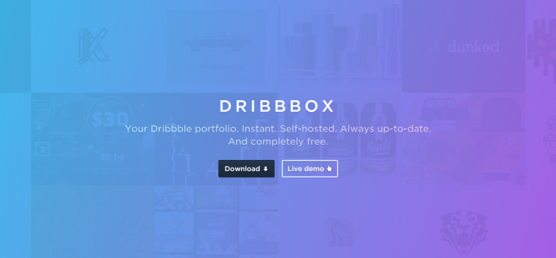 dribbbox1 ghost button trong thiet ke web