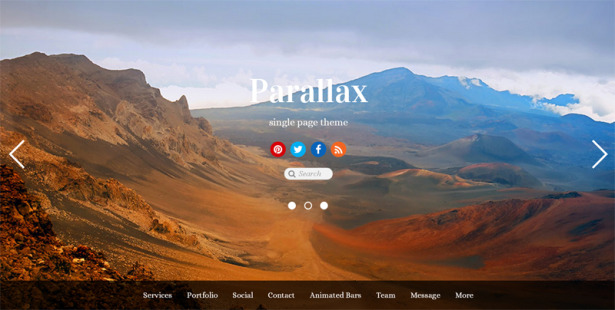 parallax thiet ke website chuyen nghiep