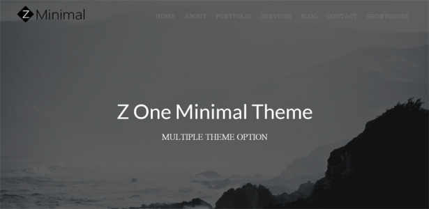 z 1 minimal thiet ke website chuyen nghiep