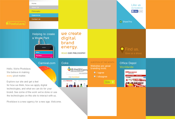Dạo qua 25 website của các hãng thiết kế web và đồ họa chuyên nghiệp thiet ke website cong ty do hoa 17