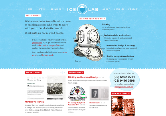 Dạo qua 25 website của các hãng thiết kế web và đồ họa chuyên nghiệp thiet ke website cong ty do hoa 20