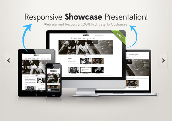 1 mockup thiet ke website responsive