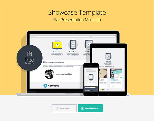 17 mockup thiet ke website responsive