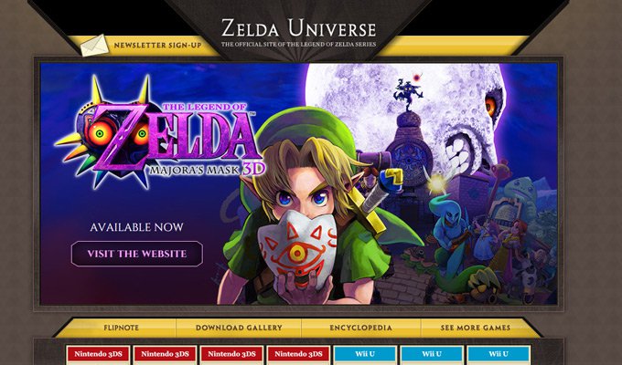 zelda video game website