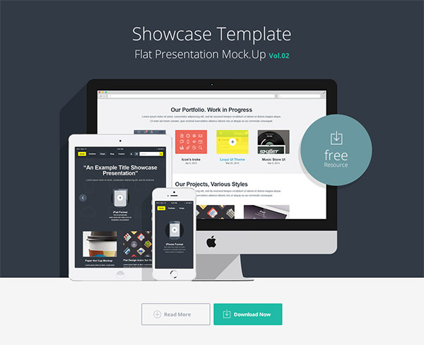 4 mockup thiet ke website responsive