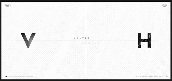 Velvet Hammer thiet ke website dep