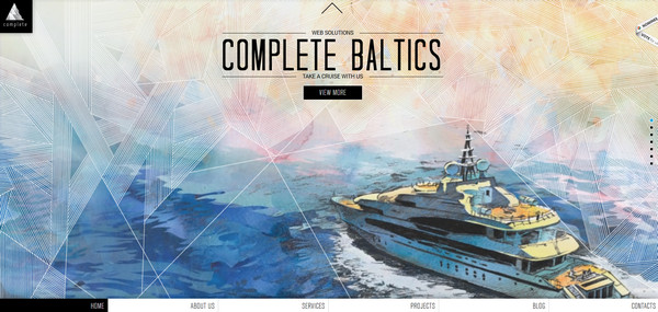 Complete Baltics thiet ke website dep