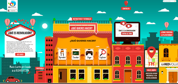 Đẹp ngây ngất với bộ sưu tập những cung đường cuộc sống trên website Redvolucion thiet ke website dep