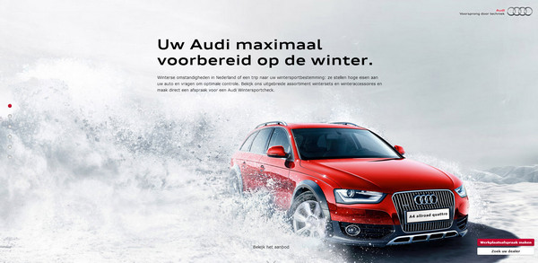 Special Audi thiet ke website dep