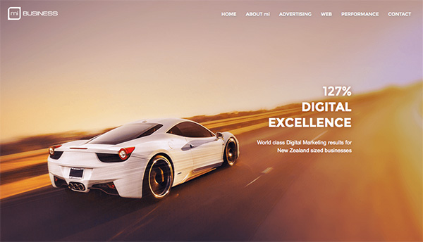 Đẹp ngây ngất với bộ sưu tập những cung đường cuộc sống trên website Mi Business thiet ke website dep