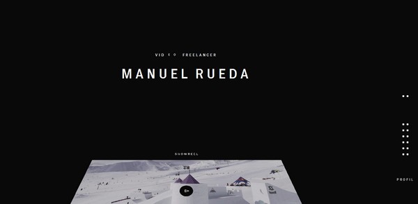 thiet ke website chuyen nghiep Manuel Rueda