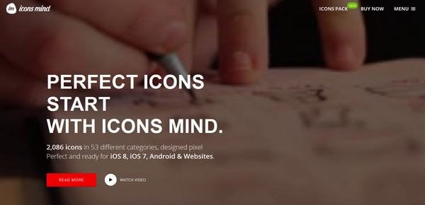 Icons Mind thiet ke website chuyen nghiep Anh