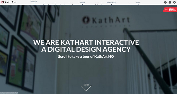 kathart thiet ke website tuong tac