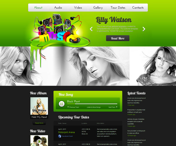 Lilly Watson Websitethiet ke website am nhac