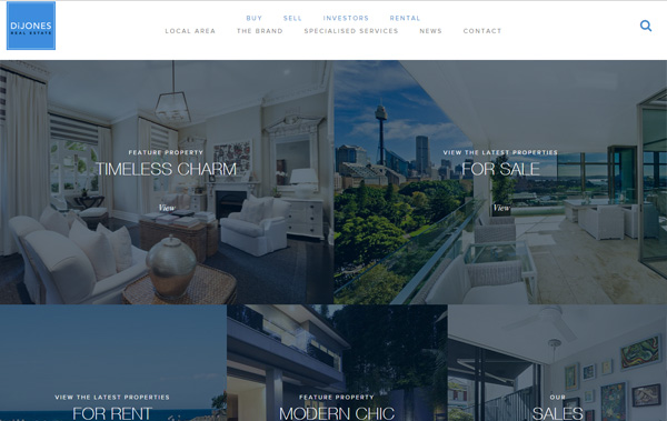 4 dijonesrealestate card layout trong thiet ke web