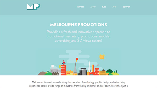Melbourne Promotions thiet ke website dep